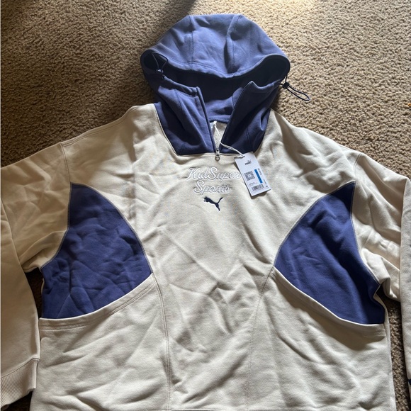 Puma x Kidsuper Studios Purple Progressive Hoodie Size XL